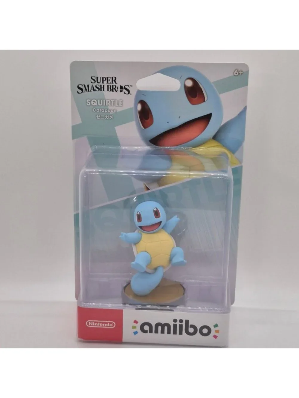 Squirtle amiibo Super Smash Bros Nintendo Switch Pokémon Figure New Sealed